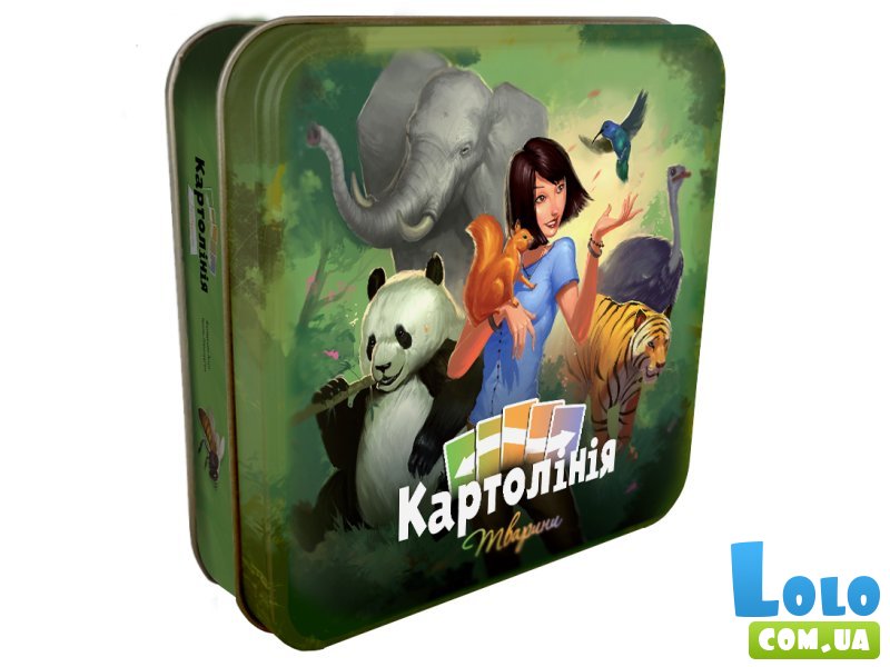 Настольная игра Картолиния: Животные, Rozum