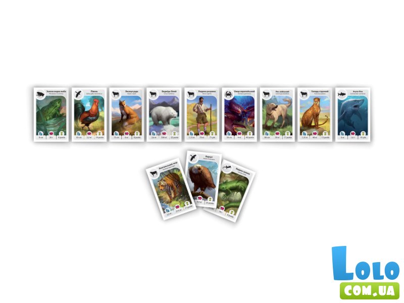 Настольная игра Картолиния: Животные, Rozum
