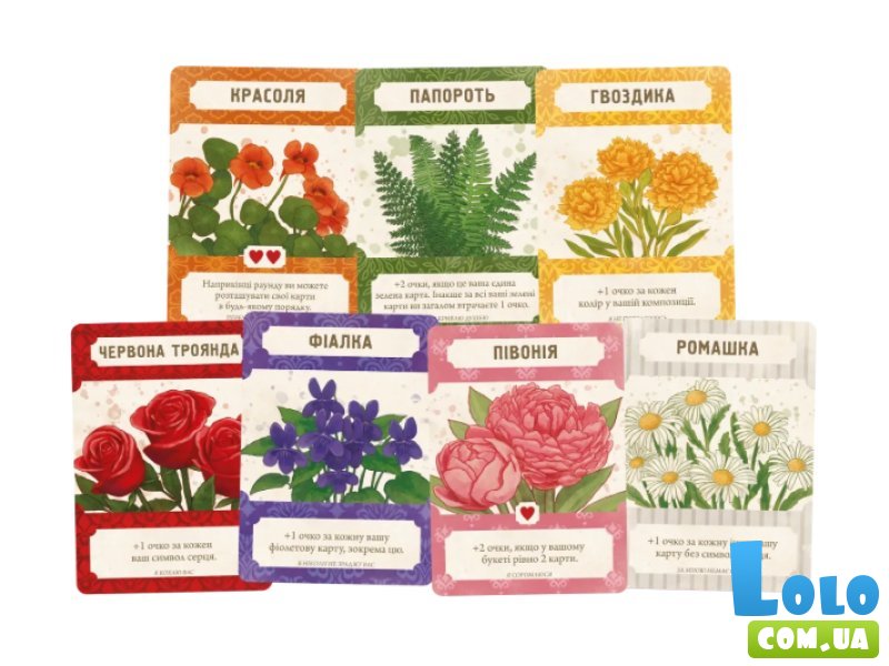 Настольная игра Язык цветов, Geekach