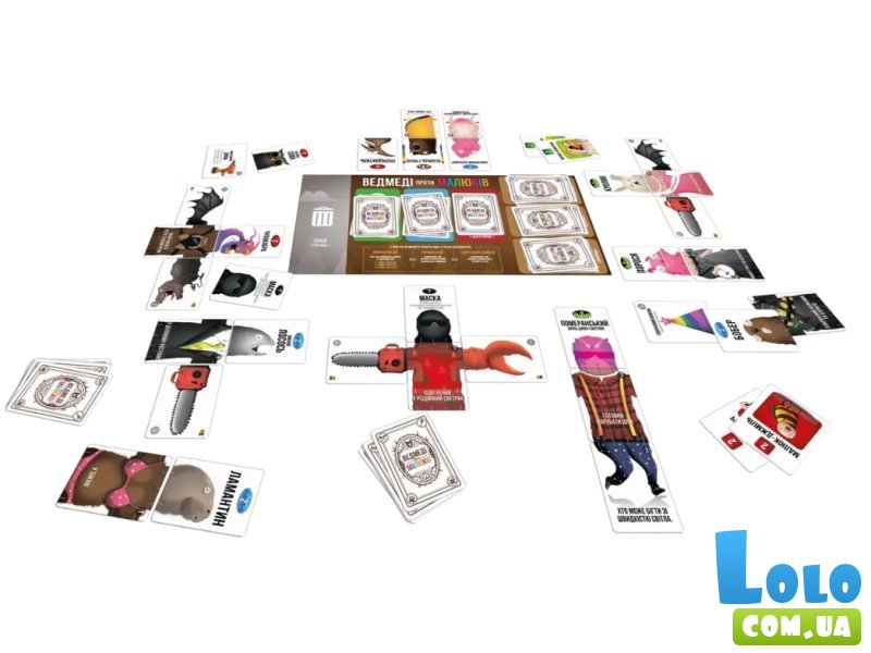 Настольная игра Медведи против малышей, Rozum