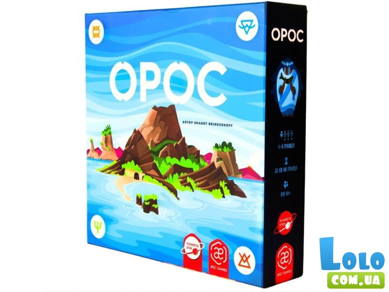 Настольная игра Орос, Планета ігор