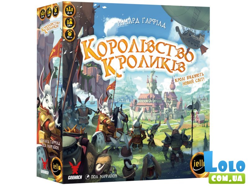 Настольная игра Королевство кроликов, Geekach