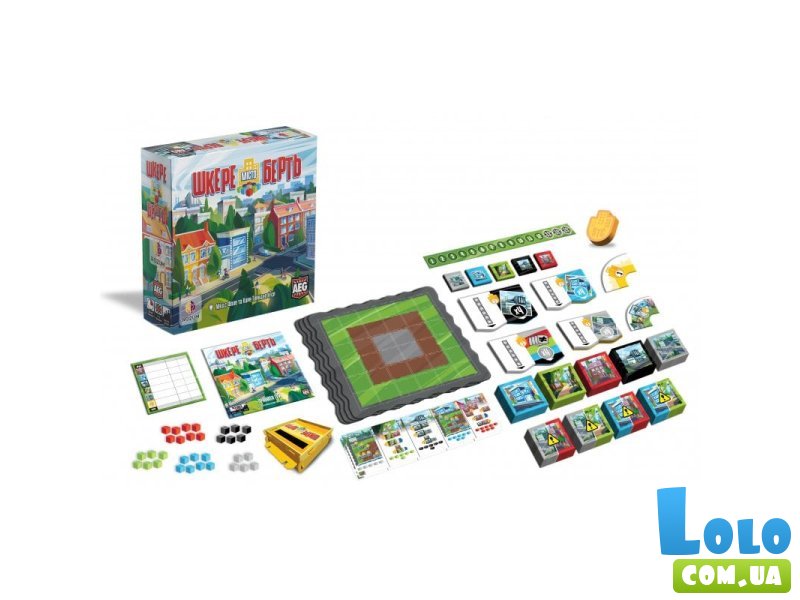 Настольная игра Город наперекосяк, Rozum