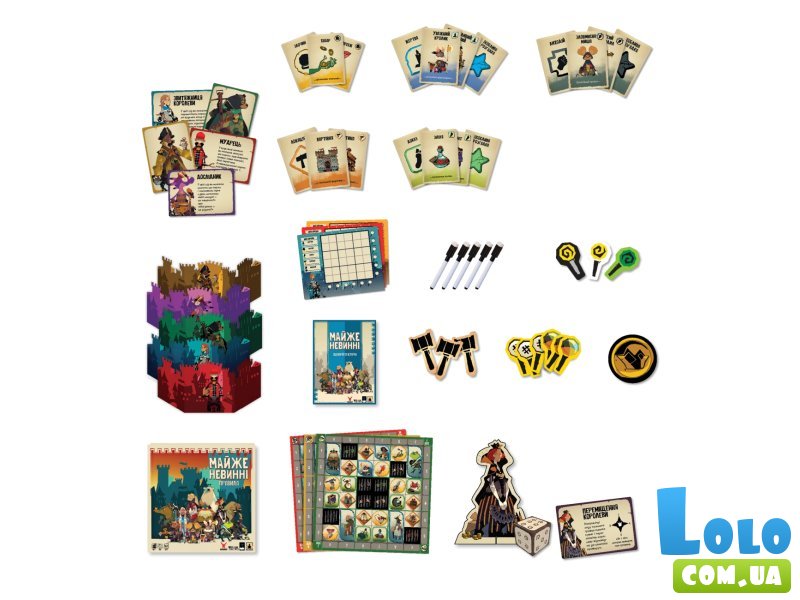 Настольная игра Почти невинны, Geekach