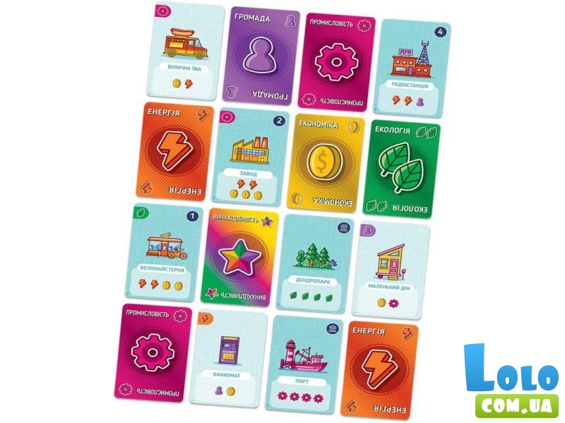 Настольная игра Карточный город, Games7Days