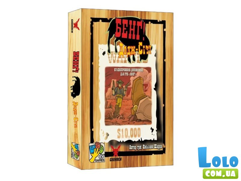 Настольная игра Бенг! Додж-Сити, Geekach