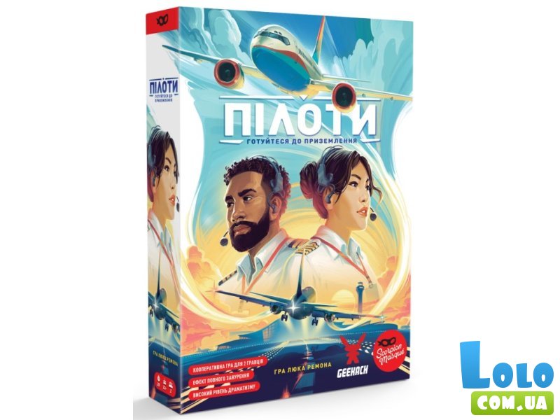 Настольная игра Пилоты, Geekach