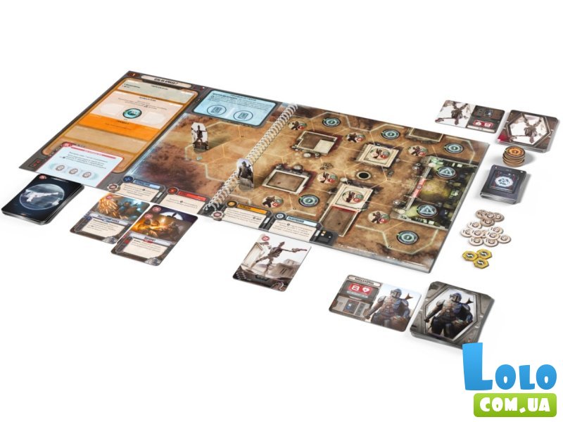 Настольная игра Звездные войны: Мандалорец Приключения, Geekach