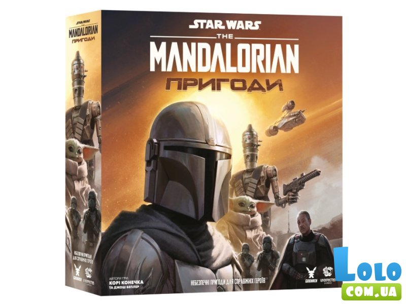 Настольная игра Звездные войны: Мандалорец Приключения, Geekach