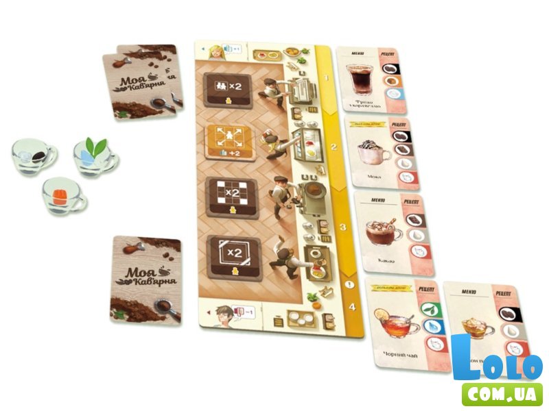 Настольная игра Моя кофейня, Games7Days