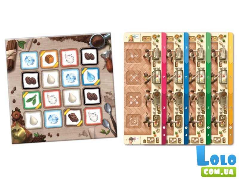 Настольная игра Моя кофейня, Games7Days