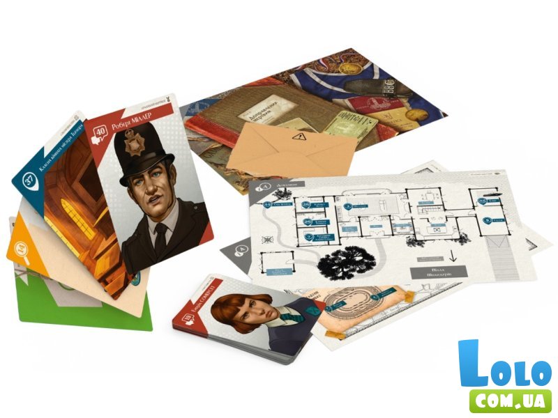 Настольная игра Подозреваемые 2. Неугомонная исследовательница Клэр Харпер, Geekach