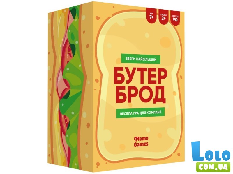 Настольная игра Бутерброд, Memo Games