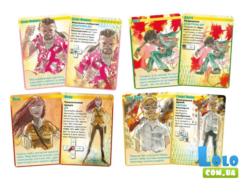 Настольная игра MIND MGMT: Игры разума, Geekach