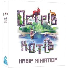 Набор миниатюр к настольной игре Остров котов, Geekach