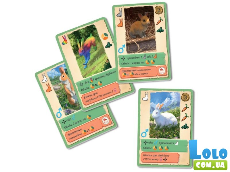 Настольная игра Кролики, WoodCat