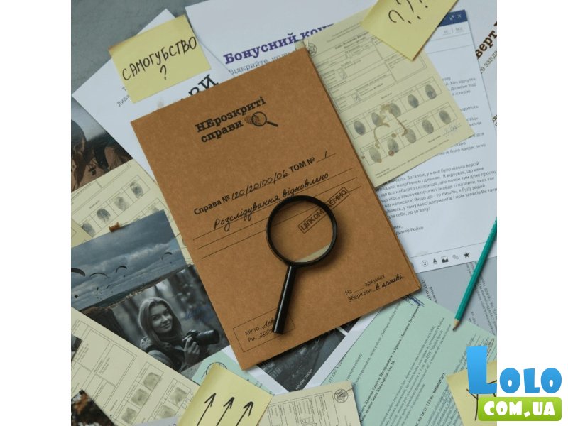 Настольная игра Нераскрытые дела #2, Memo Games