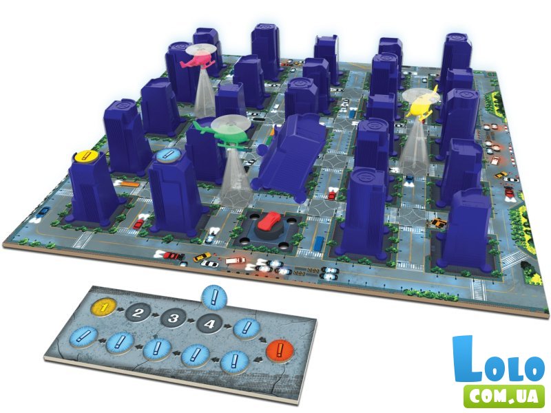 Настольная игра Погоня: полиция против угонщика, Games7Days