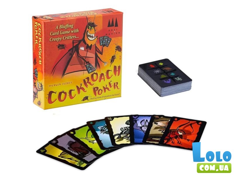 Настольная игра Тараканий покер, Yellowbox