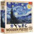 Деревянный пазл Винсент ван Гог - Звездная ночь, Trefl, 200 эл.