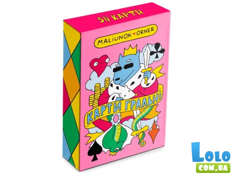 Игральные карты Maliunok, Orner