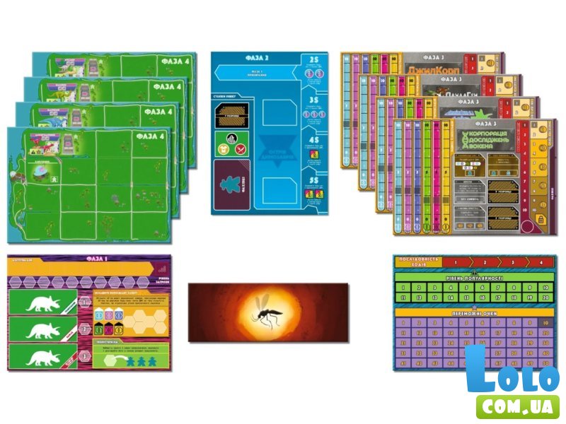 Настольная игра Остров Динозавров, Планета игр