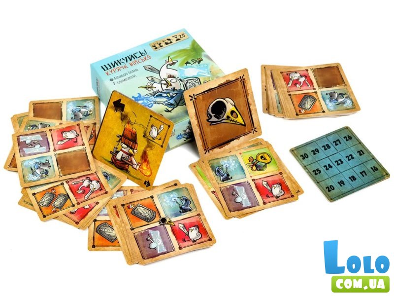 Настольная игра Постройся! Куриное войско, Игромаг