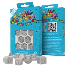 Набор кубиков 20 years: Happy Birthday Dice Set, Q-Workshop