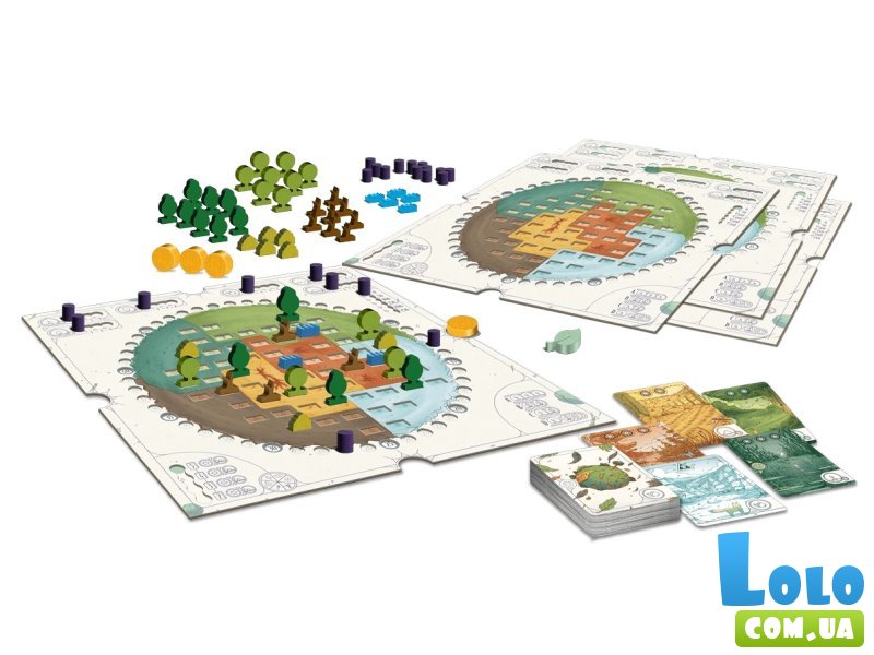 Настольная игра Evergreen: Зеленая планета, Games7Days