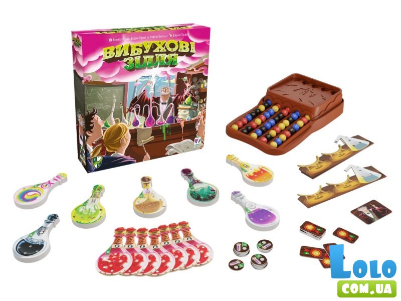 Настольная игра Взрывные зелья, Games7Days