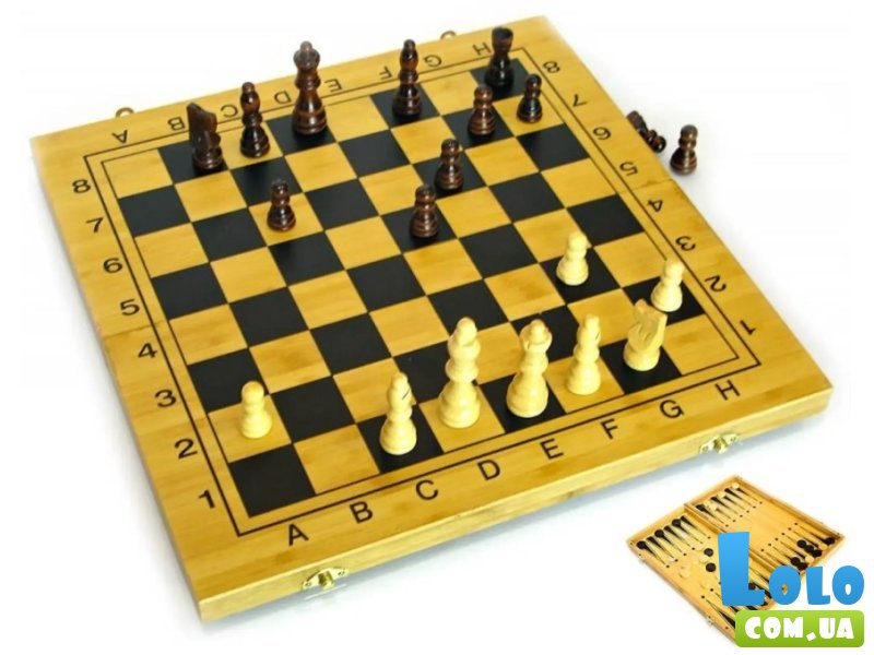 Настольная игра Нарды с шахматами и шашками