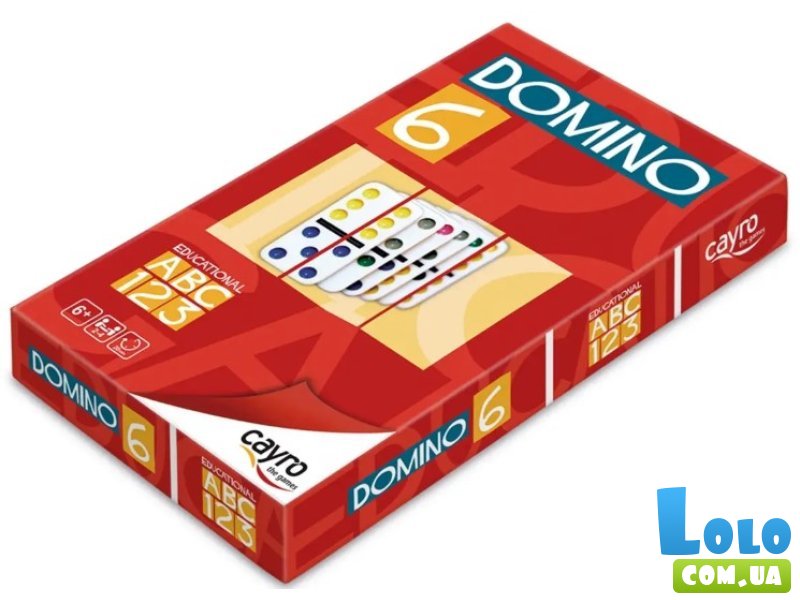 Настольная игра Цветное домино. Дубль 6, Orner