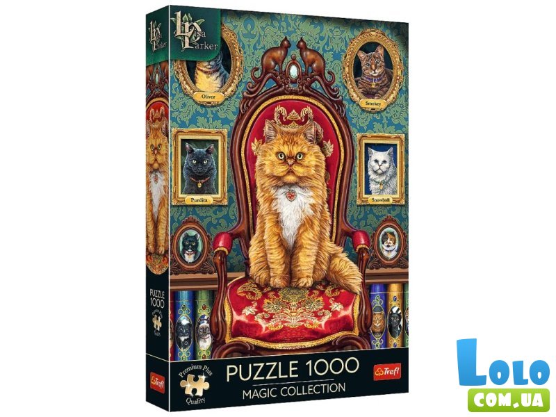 Пазл Очаровательная коллекция: Котомания, Trefl, 1000 эл.