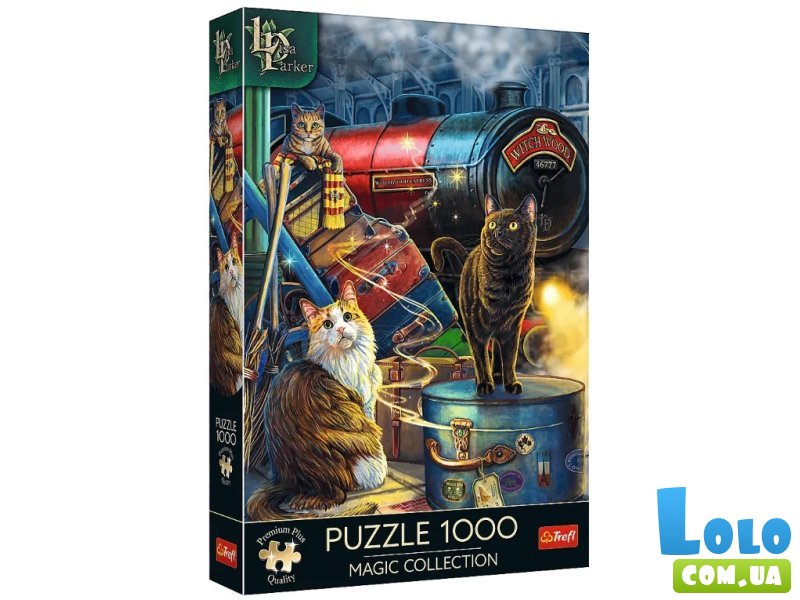 Пазл Очаровательная коллекция: Ведьмский поезд, Trefl, 1000 эл.