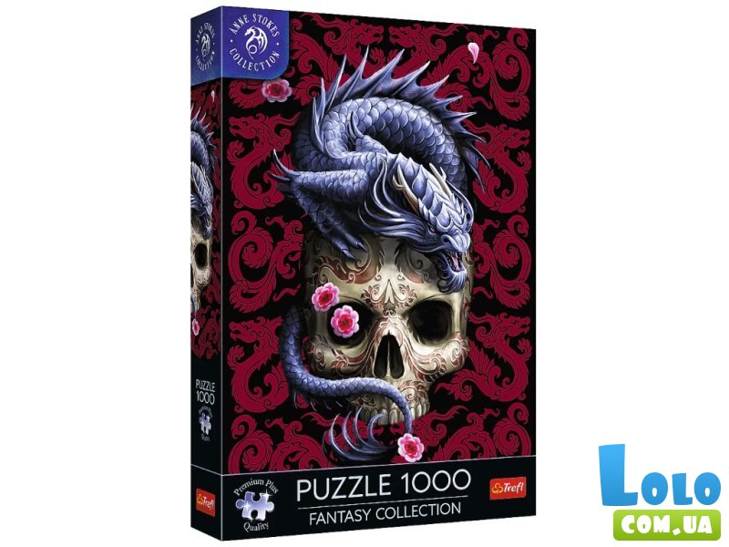 Пазл Очаровательная коллекция: Восточный дракон, Trefl, 1000 эл.