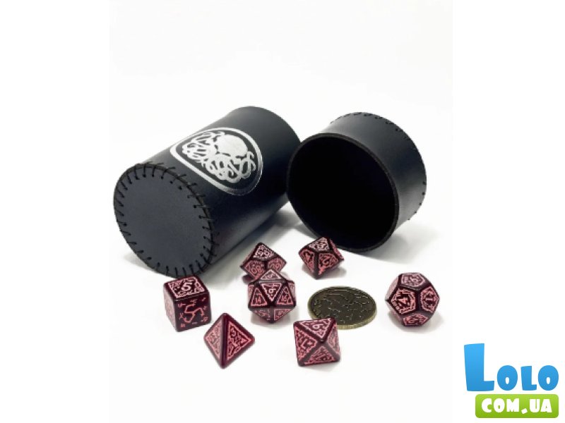 Стакан для кубиков Ктулху черный Dice Cup, Планета Ігор
