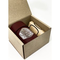 Стакан для кубиков D20 бургунди Dice Cup, Планета Ігор