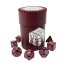 Стакан для кубиков D20 бургунди Dice Cup, Планета Ігор