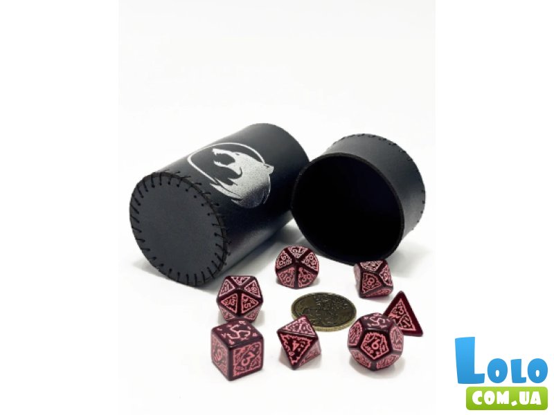 Стакан для кубиков Волк черный Dice Cup, Планета Ігор