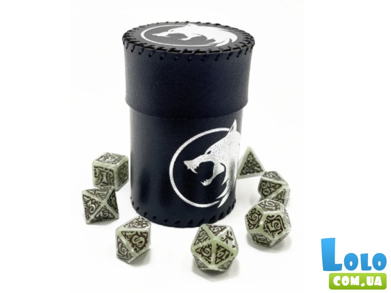 Стакан для кубиков Волк черный Dice Cup, Планета Ігор