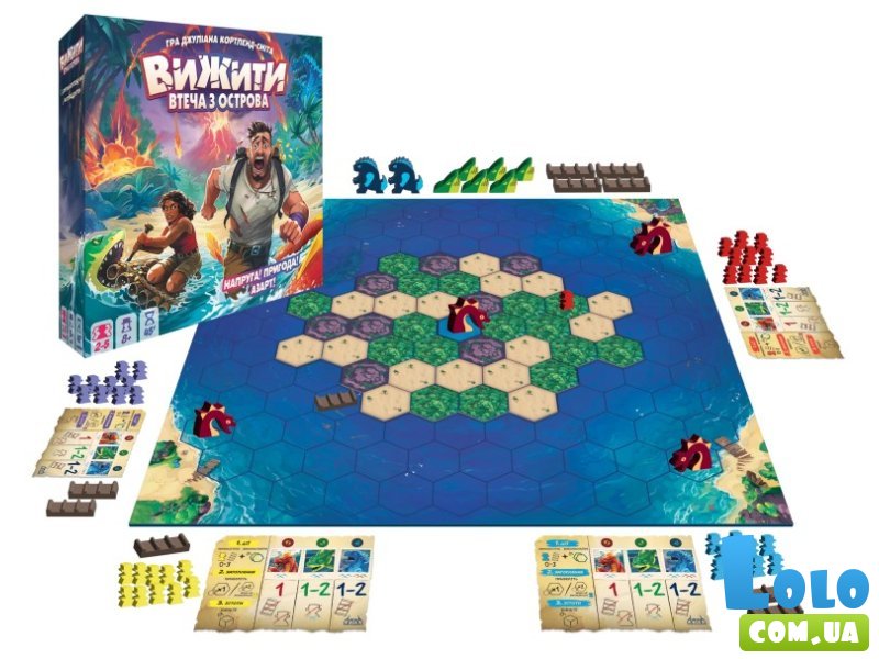 Настольная игра Выжить! Побег с острова, Games7Days