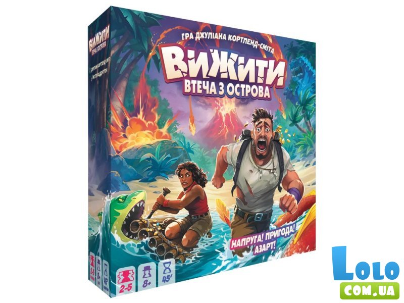 Настольная игра Выжить! Побег с острова, Games7Days