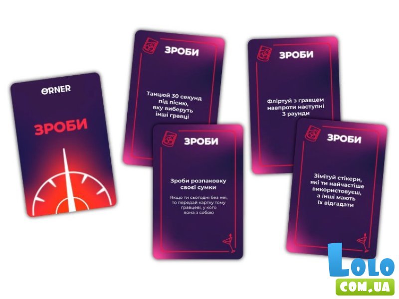 Настольная игра Обороты, ORNER