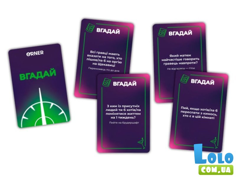 Настольная игра Обороты, ORNER