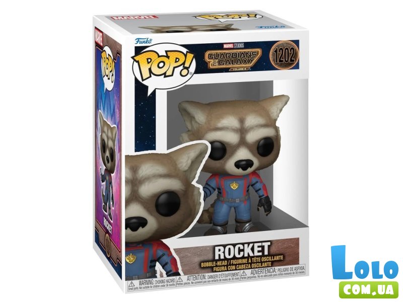 Фигурка Guardians of the Galaxy Енот Ракета, Funko