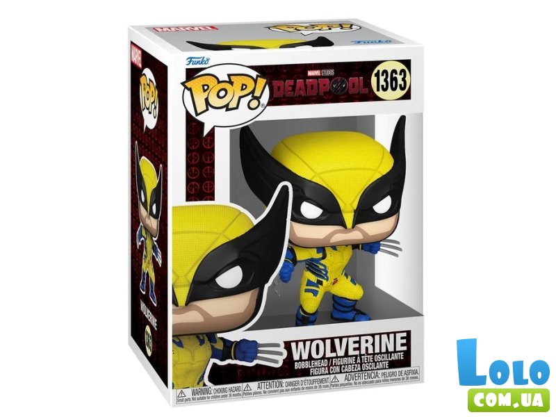 Фигурка Marvel Росомаха с когтями, Funko