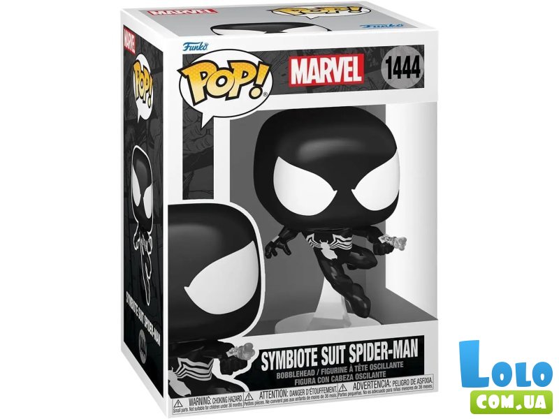 Фигурка Marvel Человек-Паук в костюме Симбиота, Funko