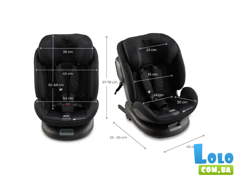 Автокресло Xpedition 3 i-Size, Kinderkraft (Black)