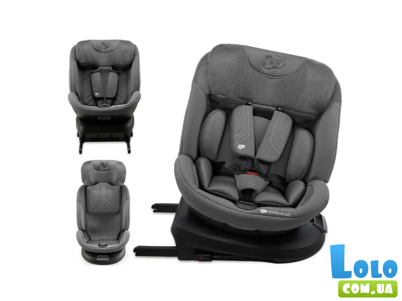 Автокресло Xpedition 3 i-Size, Kinderkraft (Grey)