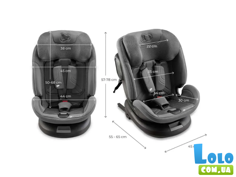 Автокресло Xpedition 3 i-Size, Kinderkraft (Grey)
